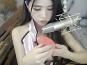 Chiński mały dziewczyna Temptation w Webcam