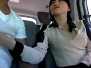 Koreański dziewczyna BJ streaming samochód seks z krok