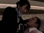 Japońska jednolita stewardesa